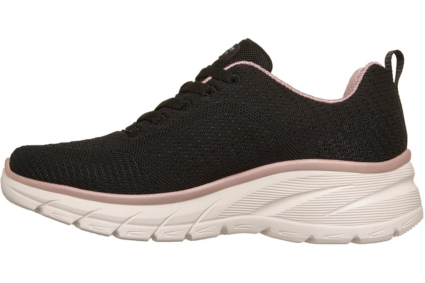 Skechers Fashion Fit 2.0 Black /Rose Gold Womens Fashion Trainers