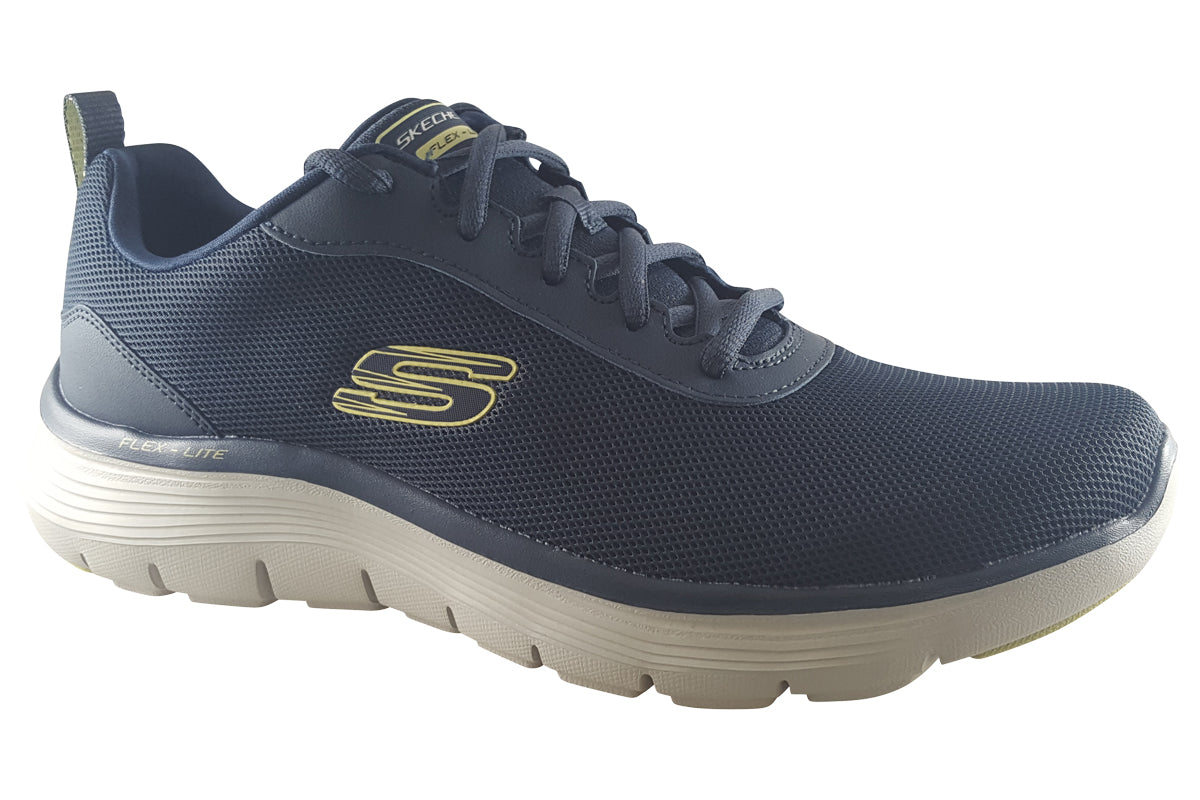 skechers flex adv 5.0 232822 navy trainers right