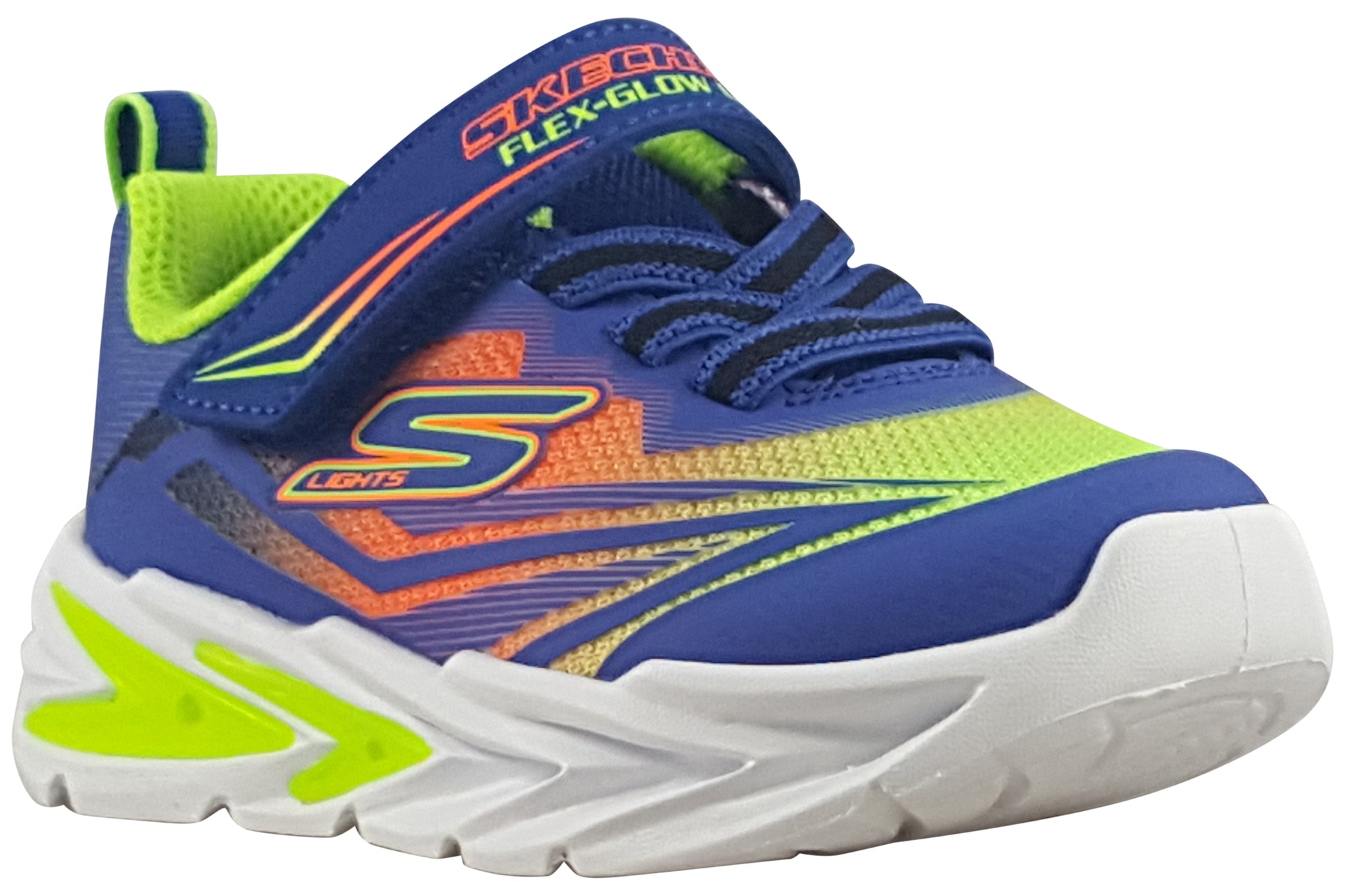 skechers-flex-glow-ultra-400139n-blue-multi-trainers-right