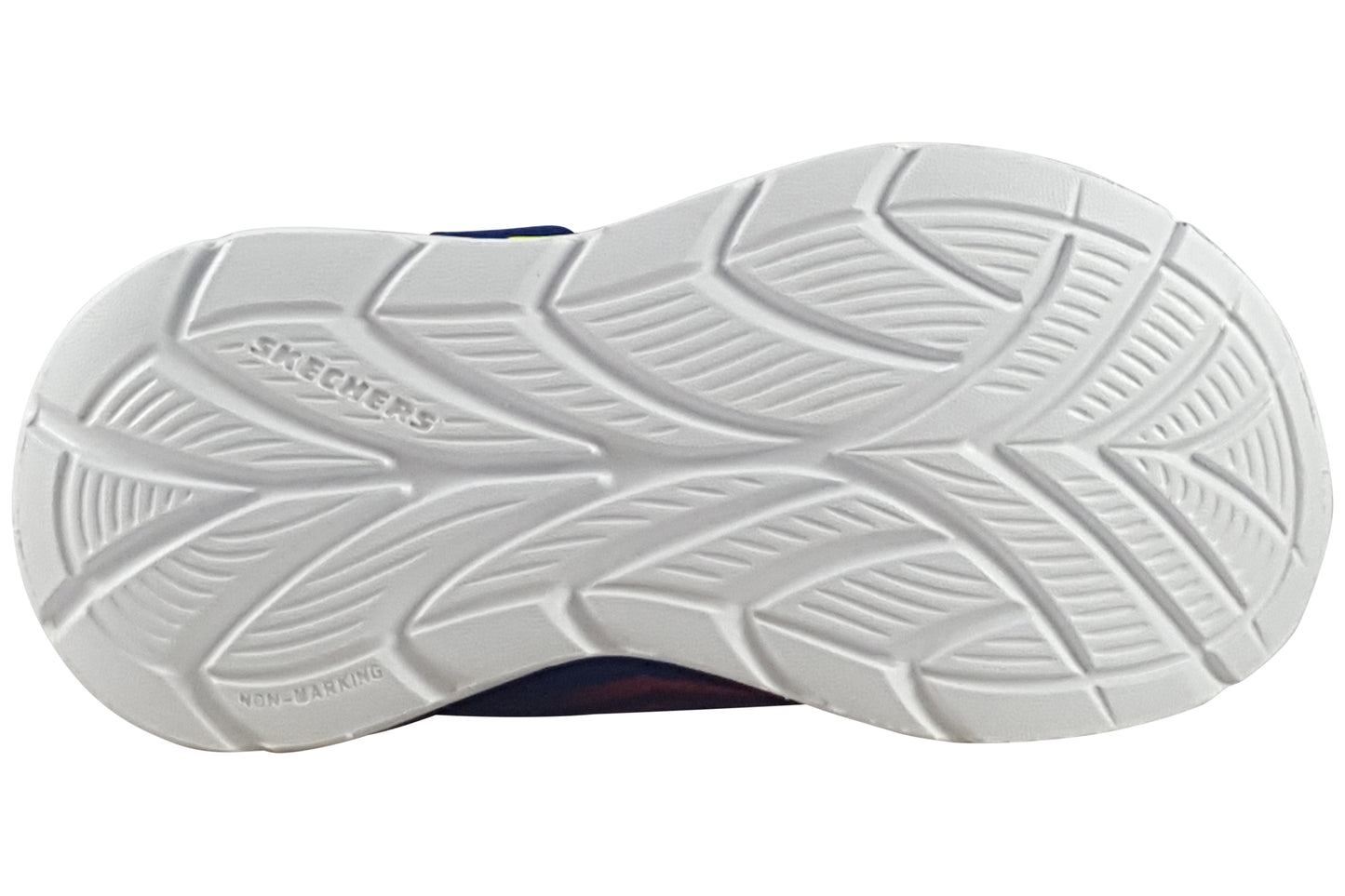 skechers flex glow ultra 400139n blue multi trainers sole