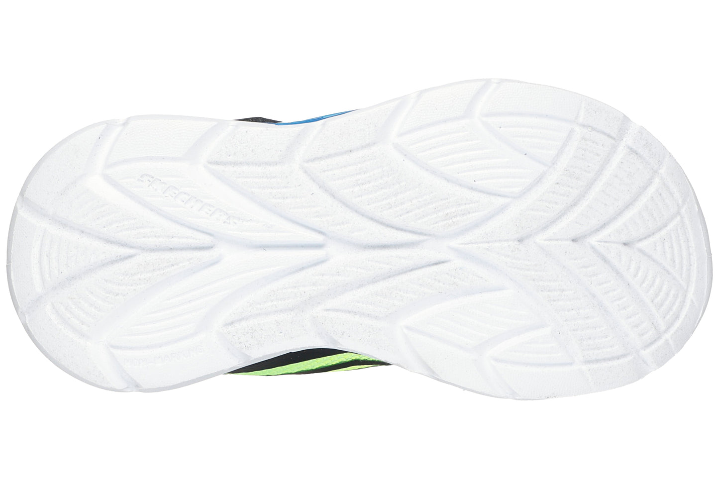 Skechers Flex Glow Ultra 400139N Boys Sports Black/Blue/Lime