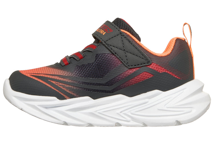 Skechers Flex Glow Ultra 400139N Charcoal/Red Boys Sports