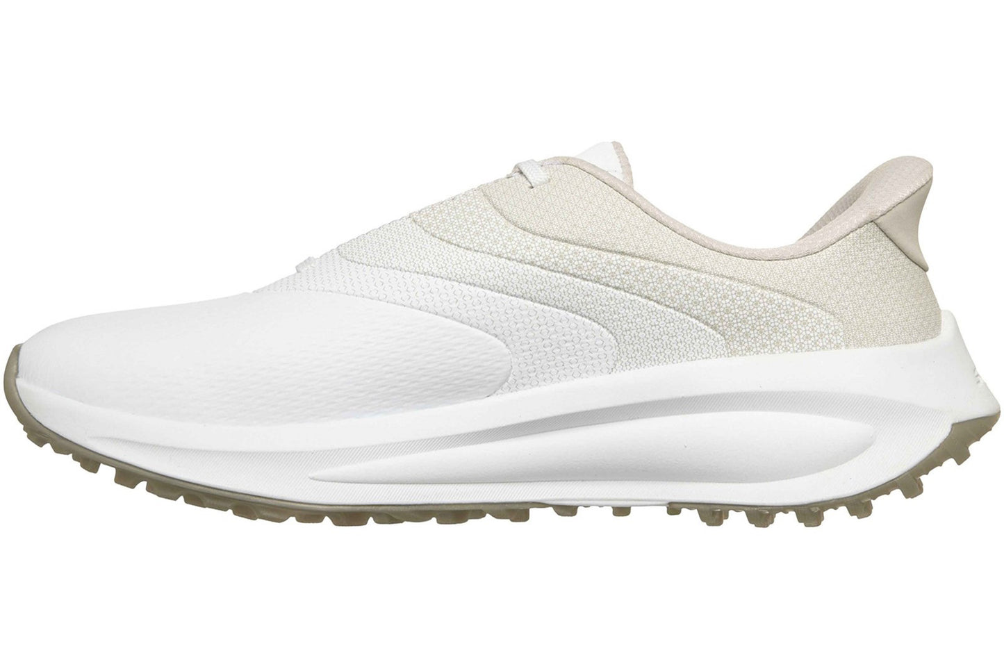 Skechers Flow Twist-Fit White/Natural Womens Fashion Trainers