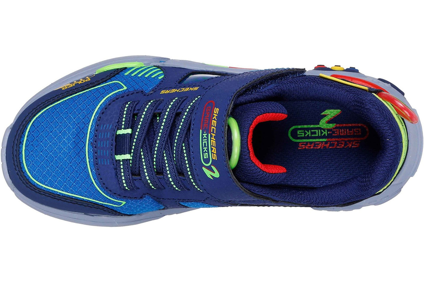 Skechers Game Kicks: Gametronix 2.0 Navy/Multi Boys Sports