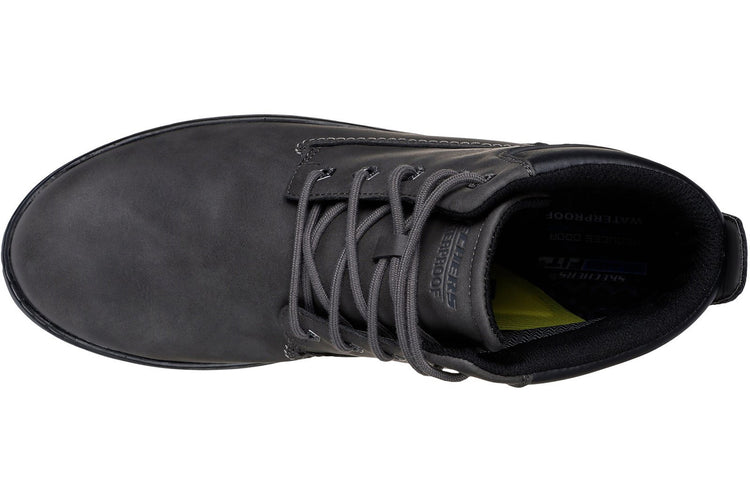 Skechers Garlan Deno Charcoal Mens Boots