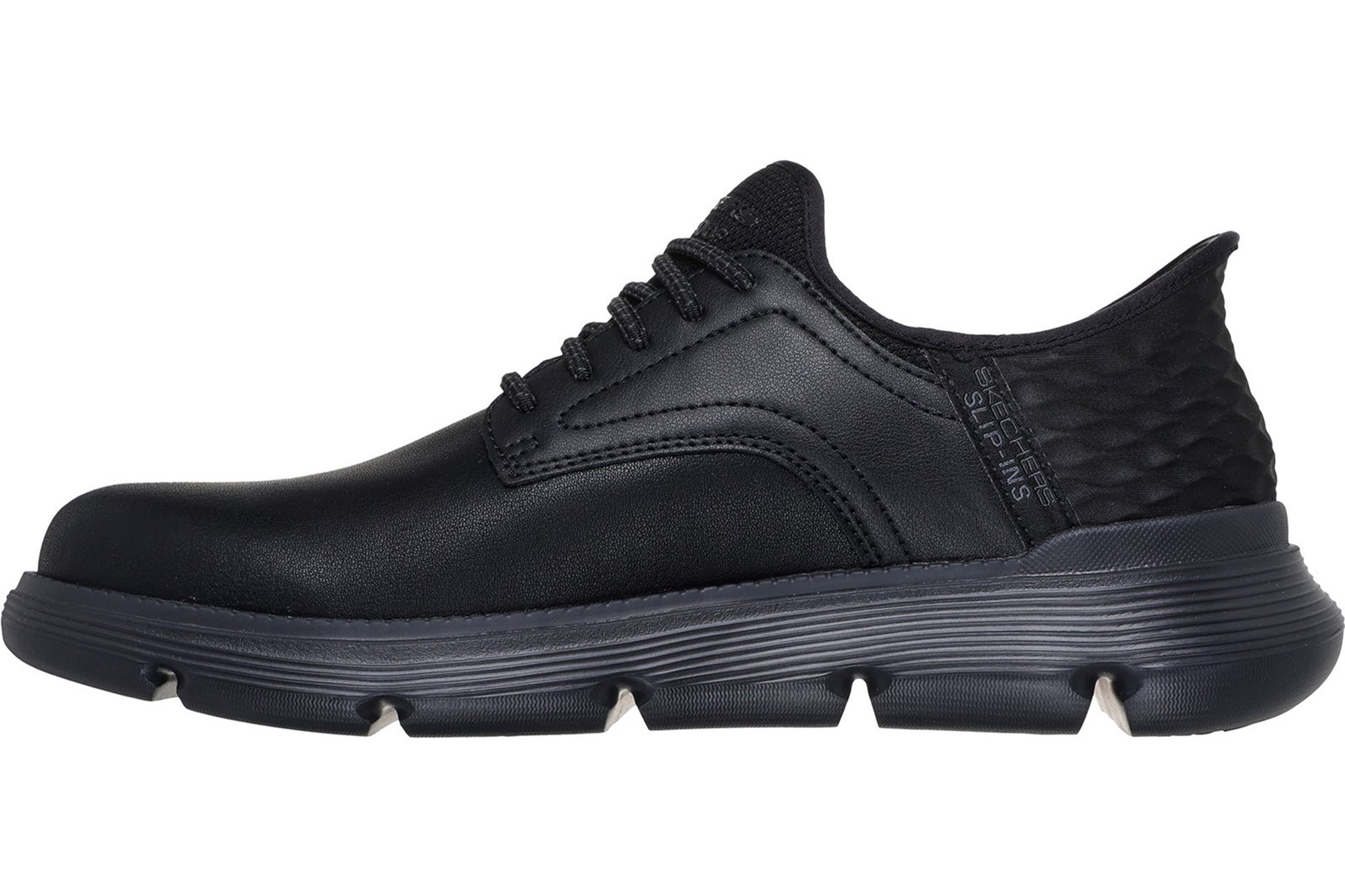 skechers-garza-carlyn-mens-classic-lace-shoes-black-left