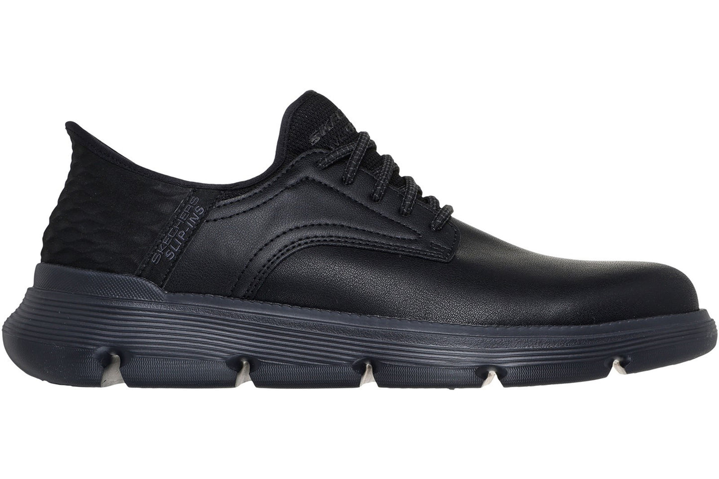 Skechers Slip-Ins Garza Carlyn Black Mens Shoes