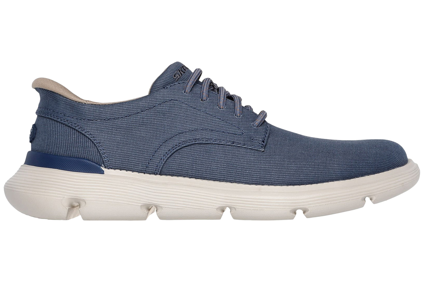Skechers Garza Clive Blue Mens Trainers