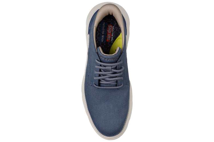 Skechers Garza Clive Blue Mens Sports