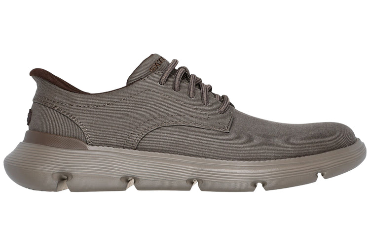 Skechers Garza Clive Dark Taupe Mens Sports
