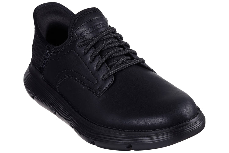 Skechers Garza Gervin Black Mens Shoes