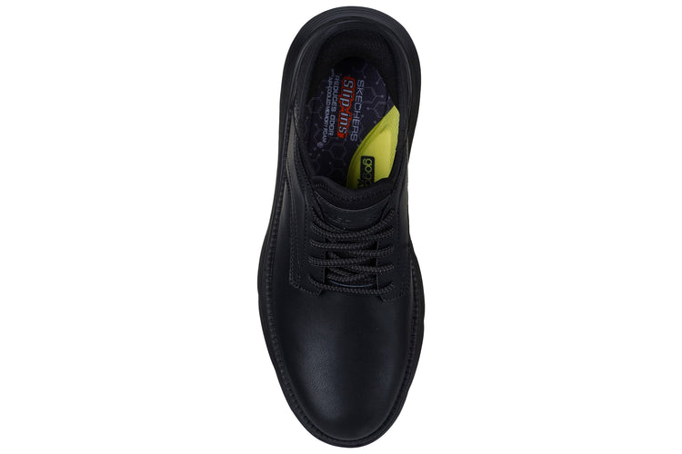 Skechers Garza Gervin Black Mens Shoes