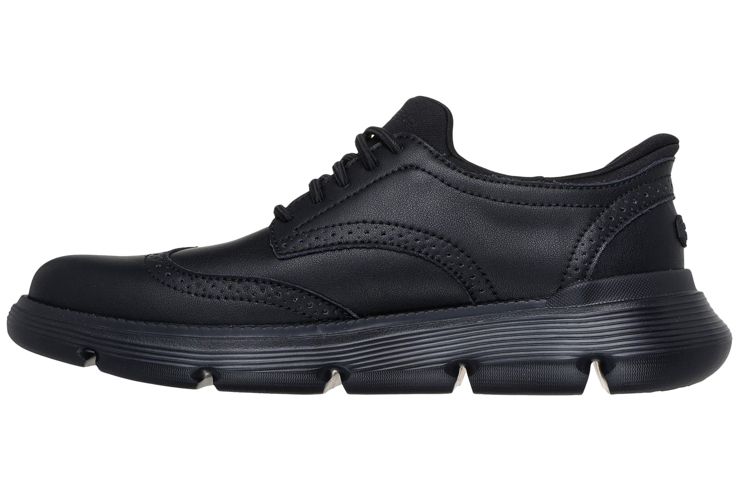 Skechers Garza Sully Black Mens Trainers