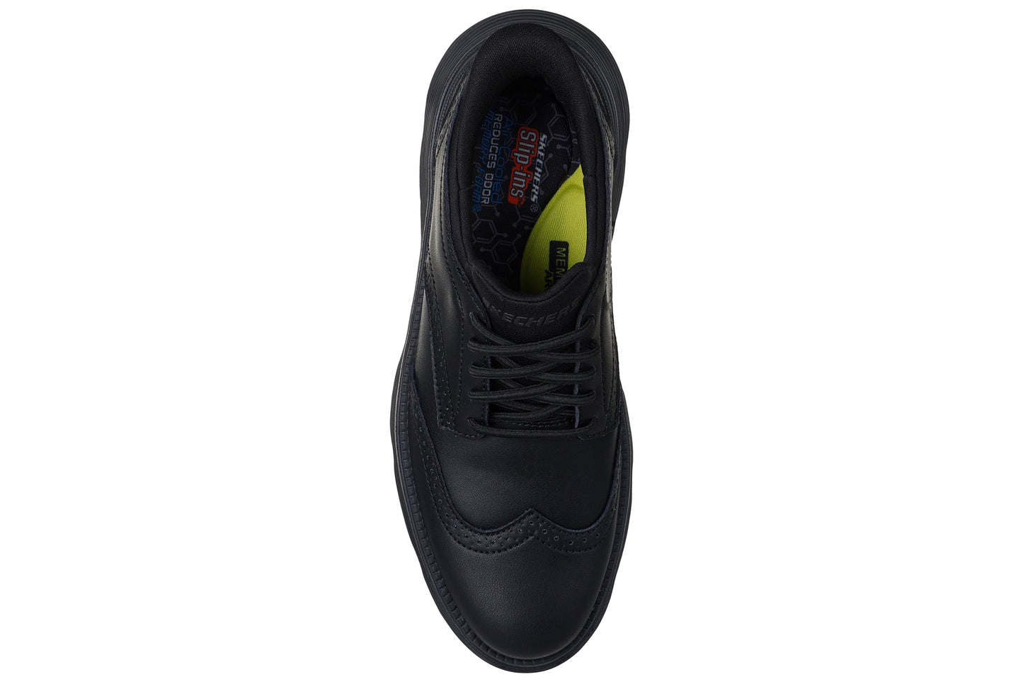 Skechers Garza Sully Black Mens Trainers