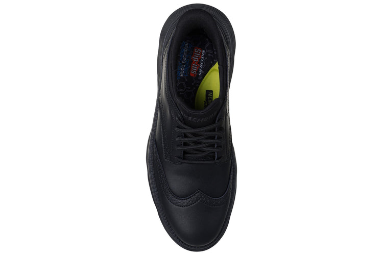 Skechers Garza Sully Black Mens Sports