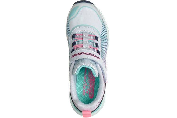 Skechers Glide Step Sprint Lines Mint Synthetic/Multi Trim Girls Shoes