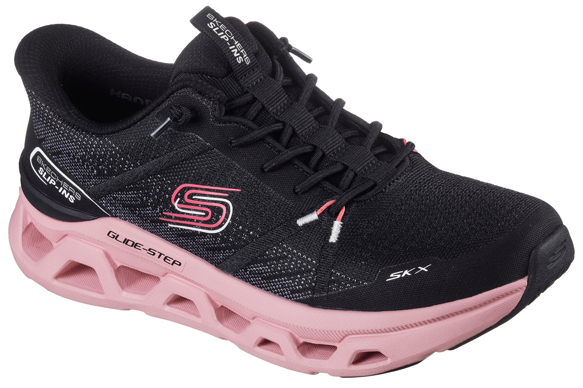 Skechers Glide Step Altus FL 150513 Womens Sports Black/Mauve