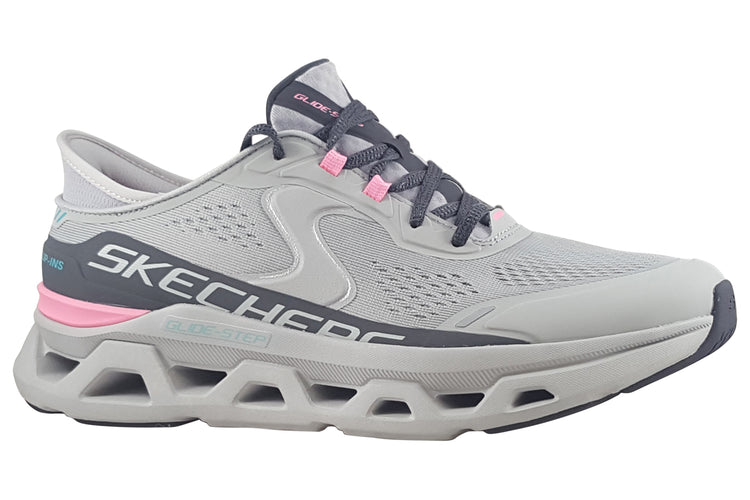 Skechers Slip-Ins Glide Step Altus 150510 Grey/Pink Womens Sports