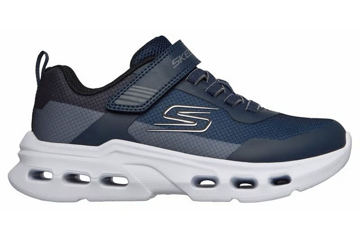 skechers-glide-step-drift-405125l-boys-trainers-navy-charcoal-right-flat