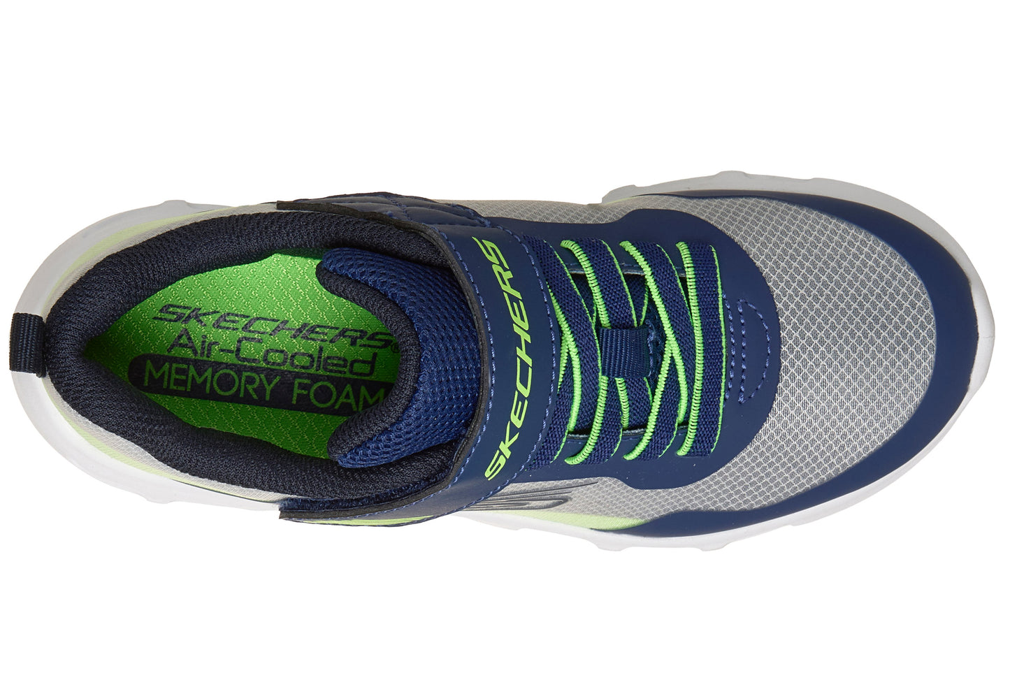 Skechers Glide Step Drift 405125L Navy/Lime Boys Sports