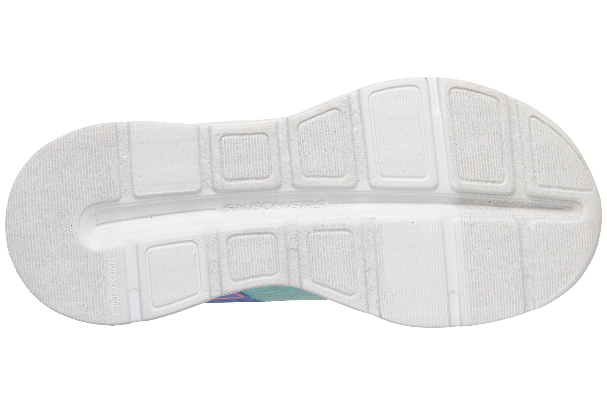 skechers-glide-step-lights-303730l-girls-trainers-aqua-multi-sole