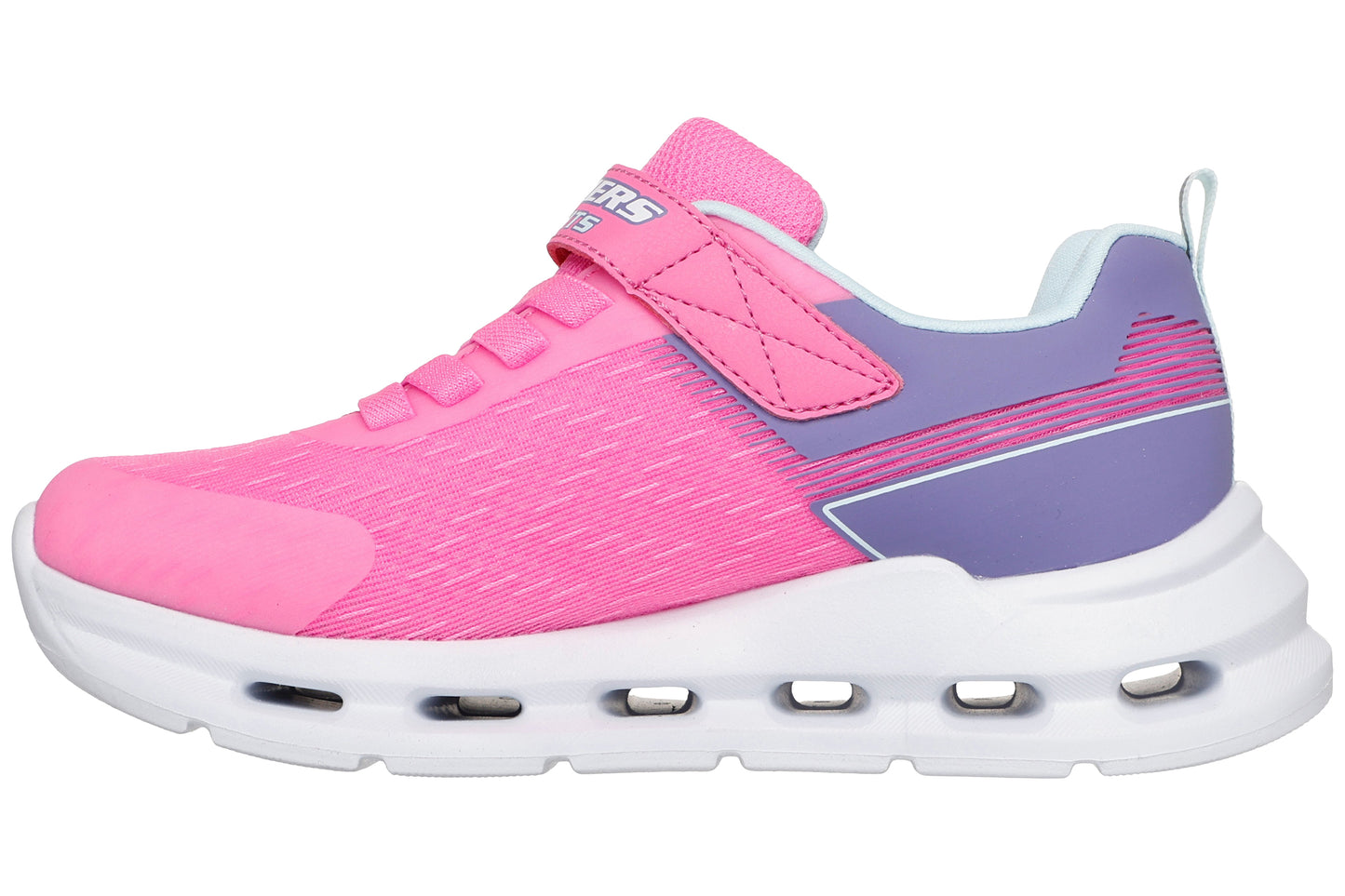 Skechers Glide Step Lights 303730L Pink/Multi Girls Sports