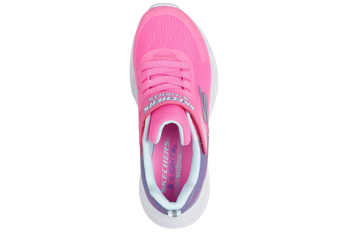 Skechers Glide Step Lights 303730L Pink/Multi Girls Sports
