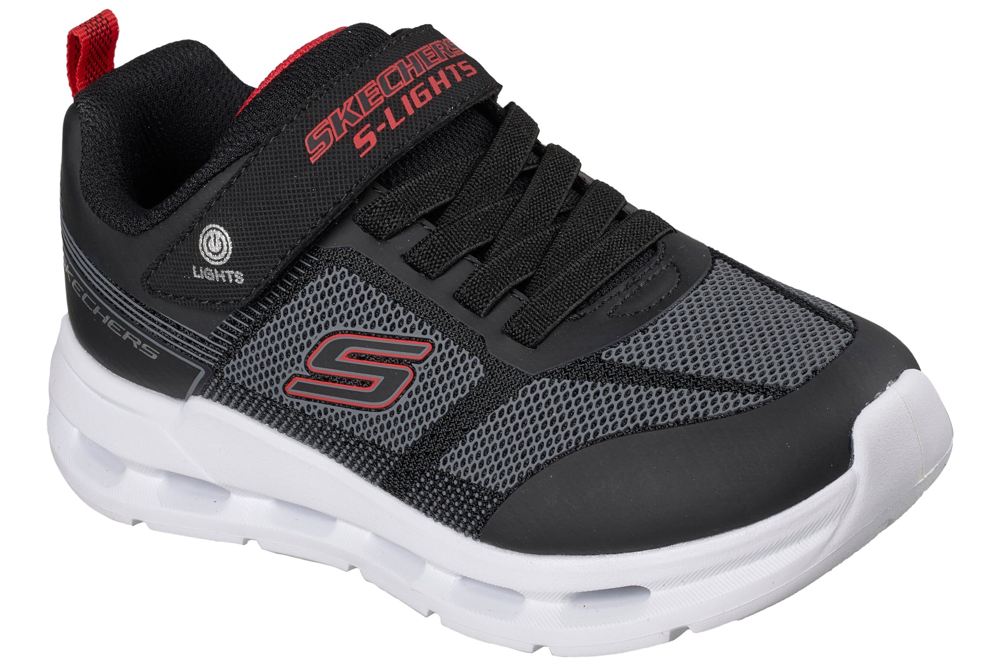 skechers-glide-step-lights-400240l-boys-trainers-black-right-angle