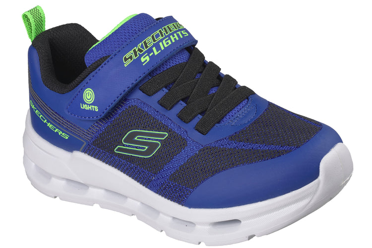 Skechers Glide- Step Lights 400240L Blue/Black Boys Sports