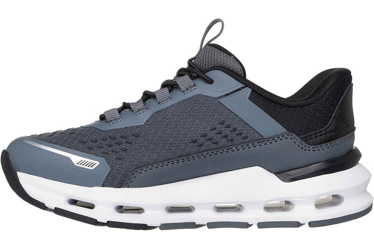 Skechers Slip-Ins Glide-Step Vista Charcoal/Black Boys Sports