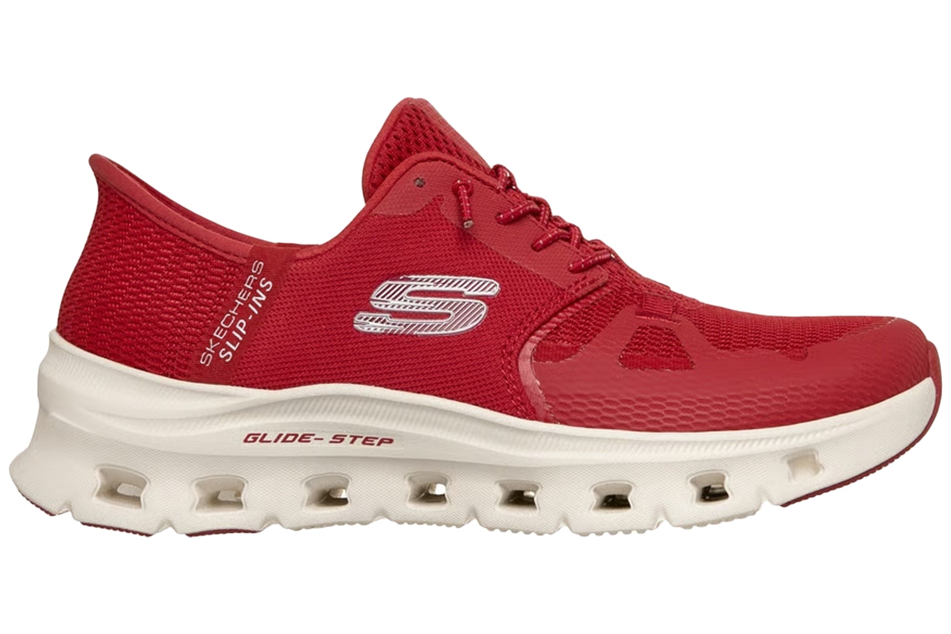 skechers-glide-step-pro-150420-womens-trainers-red-right-flat