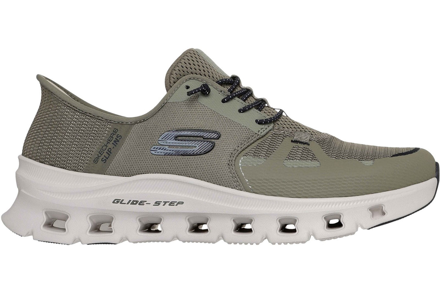 Skechers Glide-Step Pro Olive/Black Mens Trainers