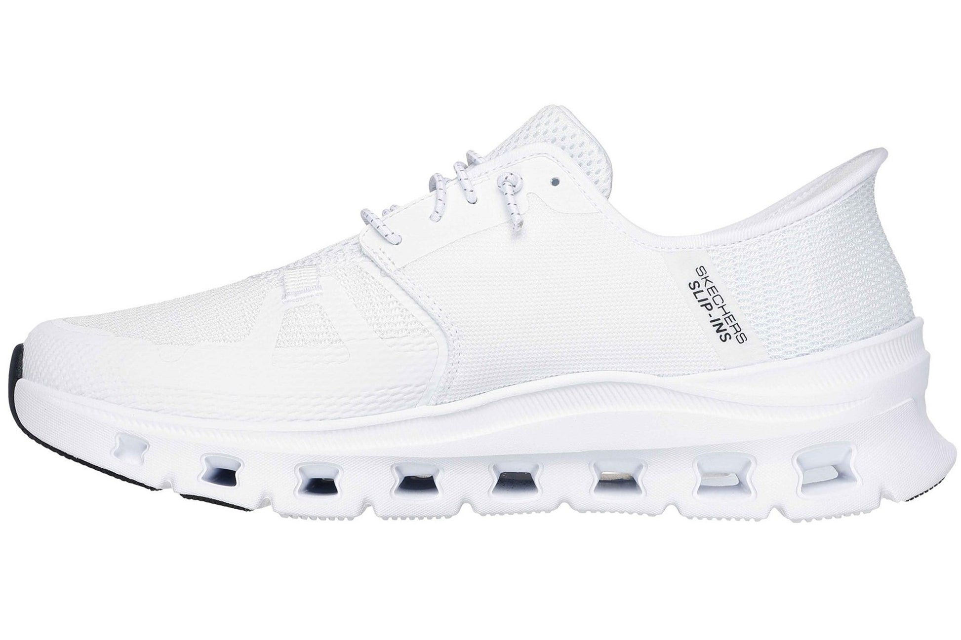 skechers-glide-step-pro-mens-trainers-white-left-flat