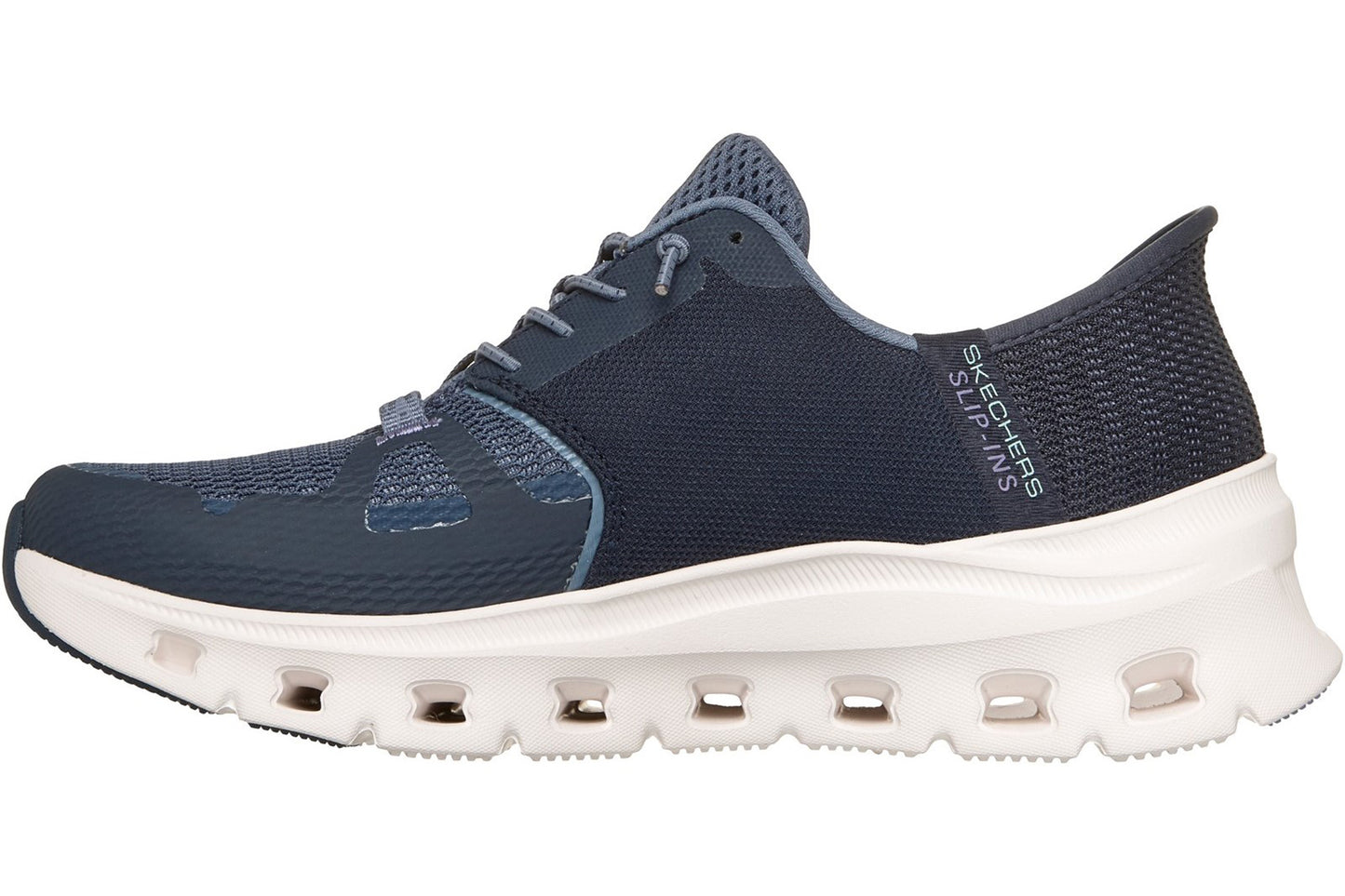 Skechers Slip-Ins Glide-Step Pro Navy Womens Fashion Trainers