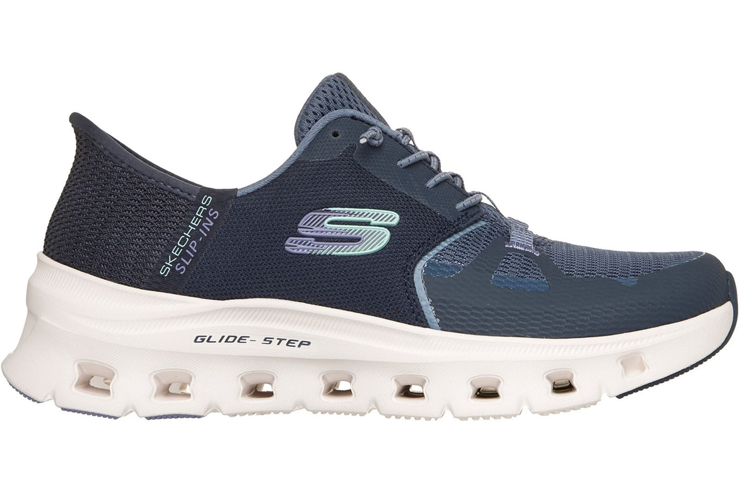 Skechers Slip-Ins Glide-Step Pro Navy Womens Fashion Trainers