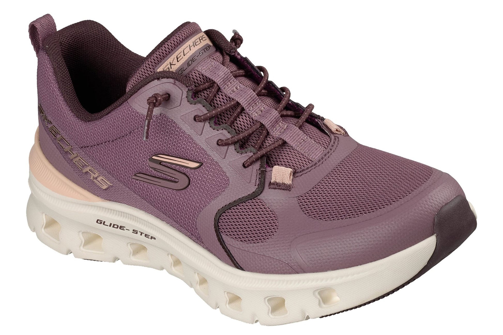 skechers-glide-step-pro-trainer-plum-mesh-synthetic-peach-trim