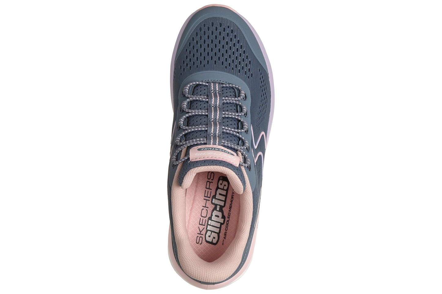 Skechers Glide Step Sole 180272 Slate Pink Womens Sports