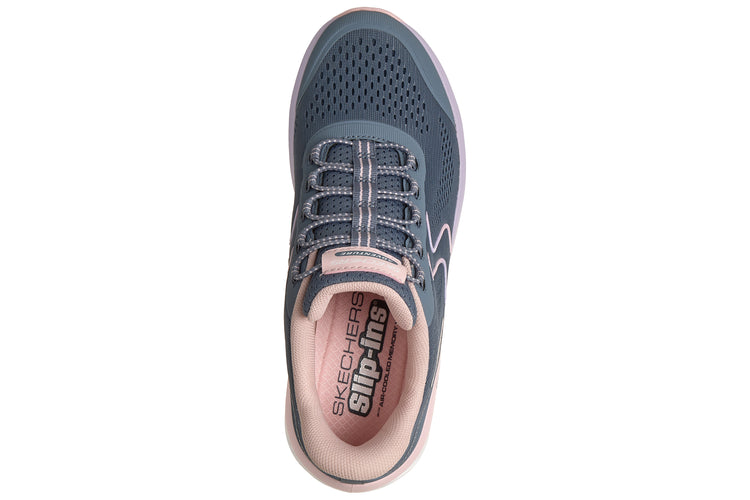 Skechers Glide Step Sole 180272 Slate Pink Womens Sports