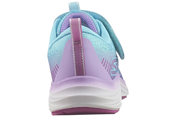 Skechers Glitter Soul 303898L Aqua/Purple Girls Sports