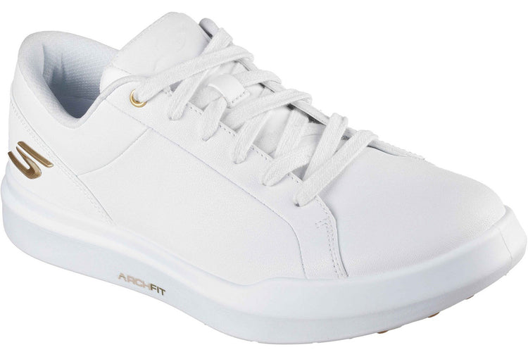 Skechers Go Golf Drive 6 Golf Train White/Gold Womens Fashion Trainers