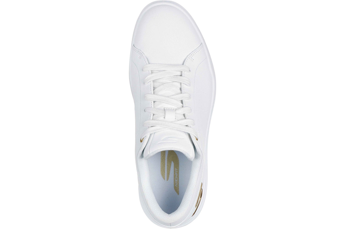 Skechers Go Golf Drive 6 Golf Train White/Gold Womens Fashion Trainers