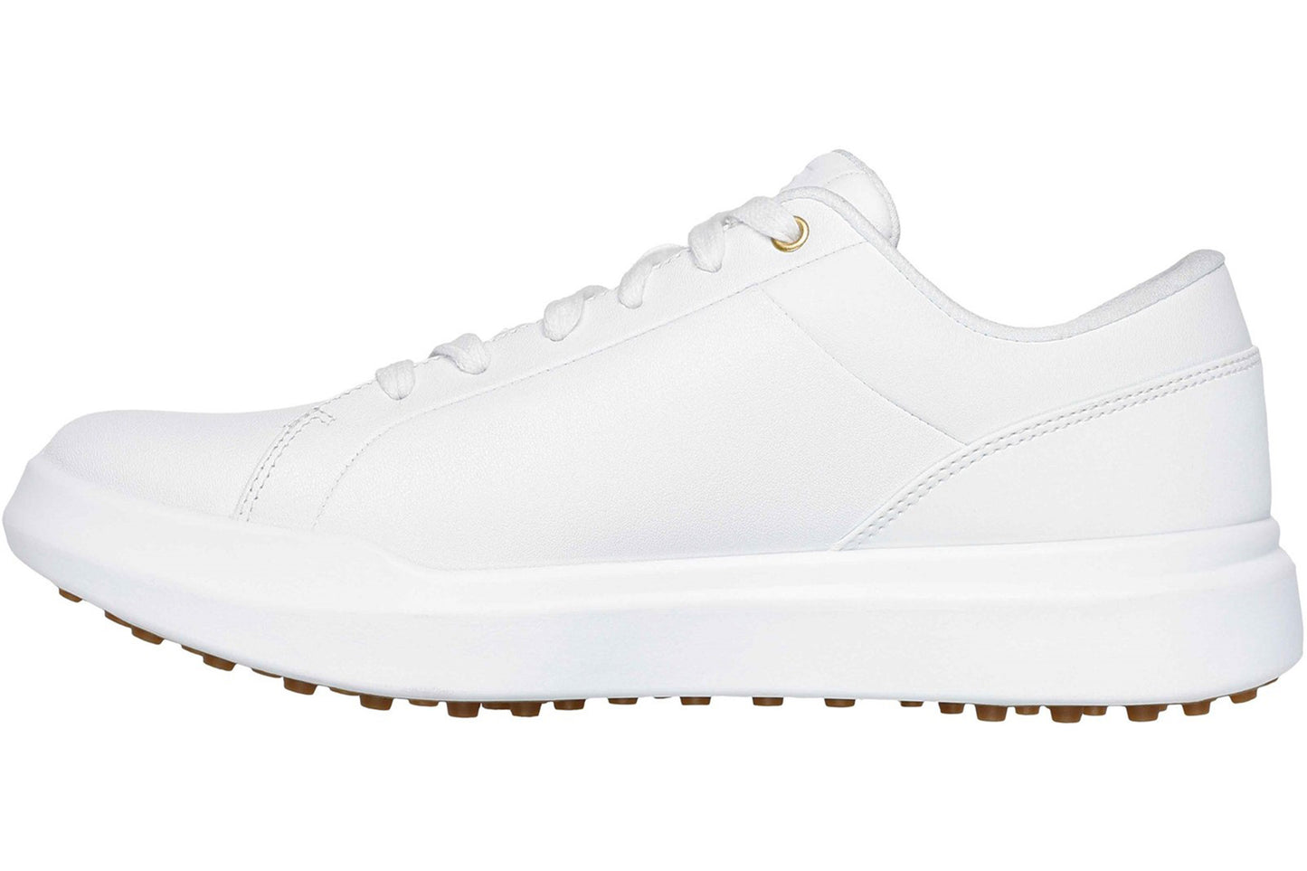 Skechers Go Golf Drive 6 Golf Train White/Gold Womens Fashion Trainers