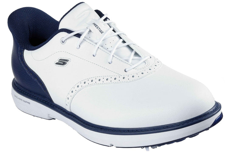 Skechers Slip-Ins Go Golf Prestige White/Navy Mens Trainers