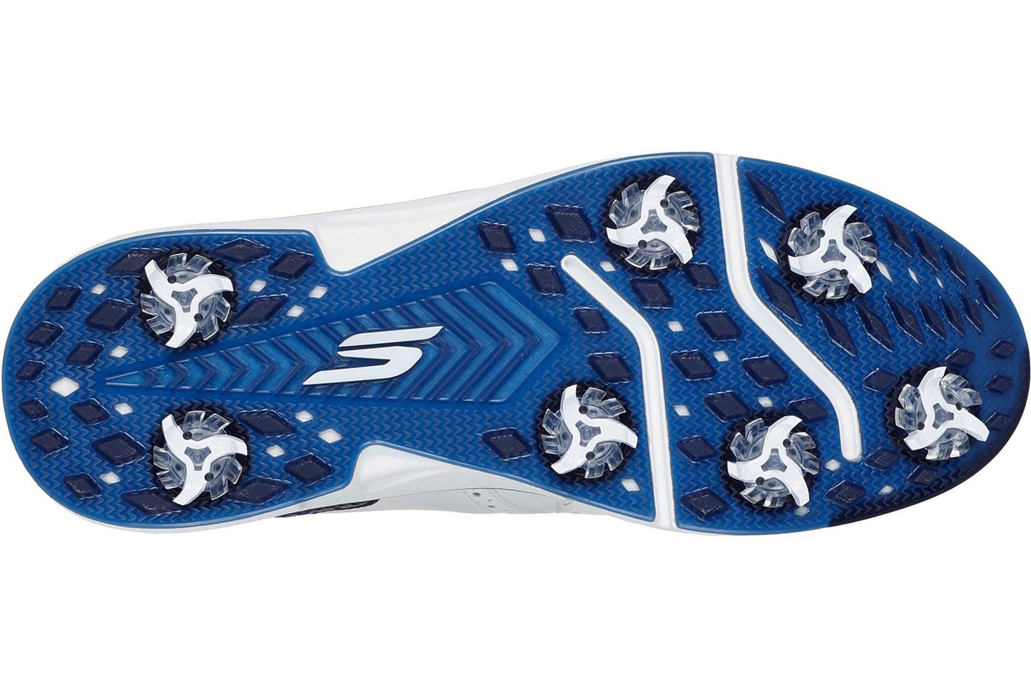 Skechers Slip-Ins Go Golf Prestige White/Navy Mens Trainers