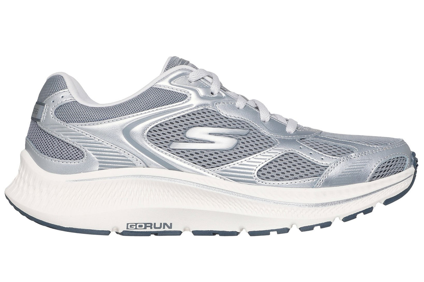 Skechers GO RUN Consistent 2.0 Volt Grey/Silver Womens Sports