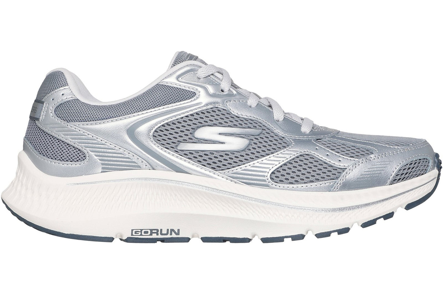 Skechers GO RUN Consistent 2.0 Volt Grey/Silver Womens Sports