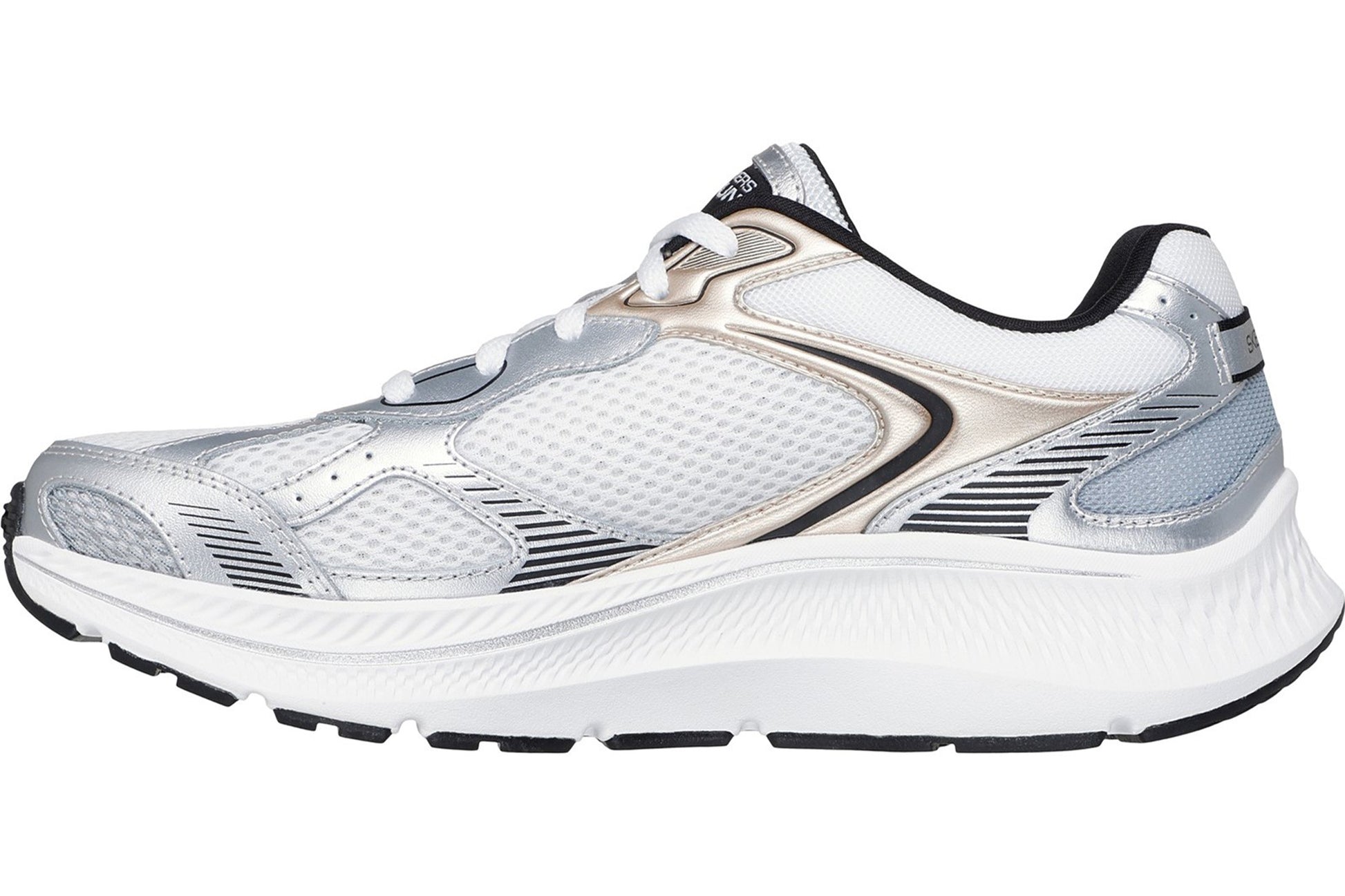 skechers-go-run-consistent-2-0-volt-ladies-sports-white-silver-black-left