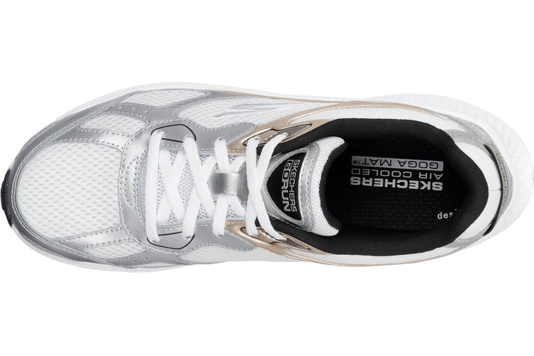 Skechers GO RUN Consistent 2.0 Volt White/Silver/Black Womens Sports
