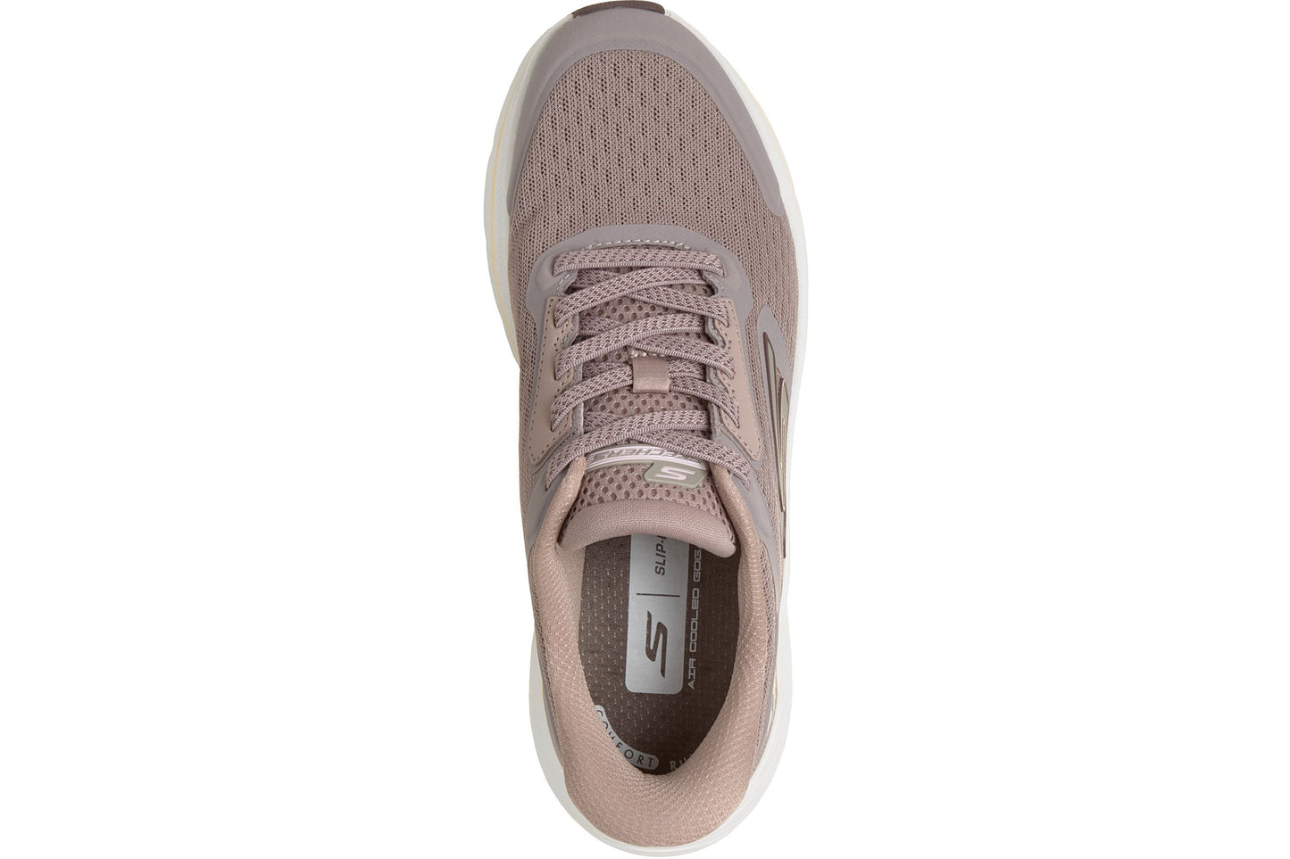 Skechers Go Run Consistent 3 Taupe Textile/Synthetic Womens Fashion Trainers
