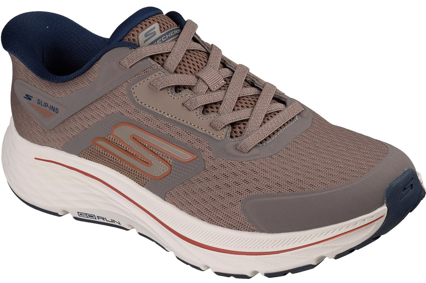 Skechers Slip-Ins Go Run Consistent 3 Taupe Mens Trainers